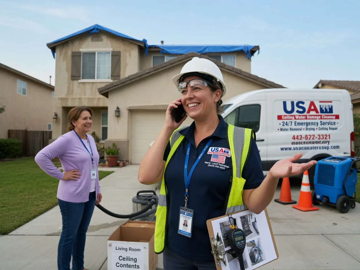 Ceiling Water Damage Restoration Tallula, IL FAQs